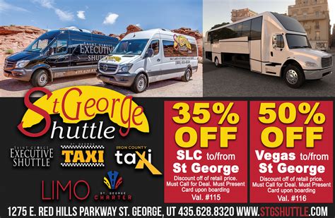 st george shuttle prices.